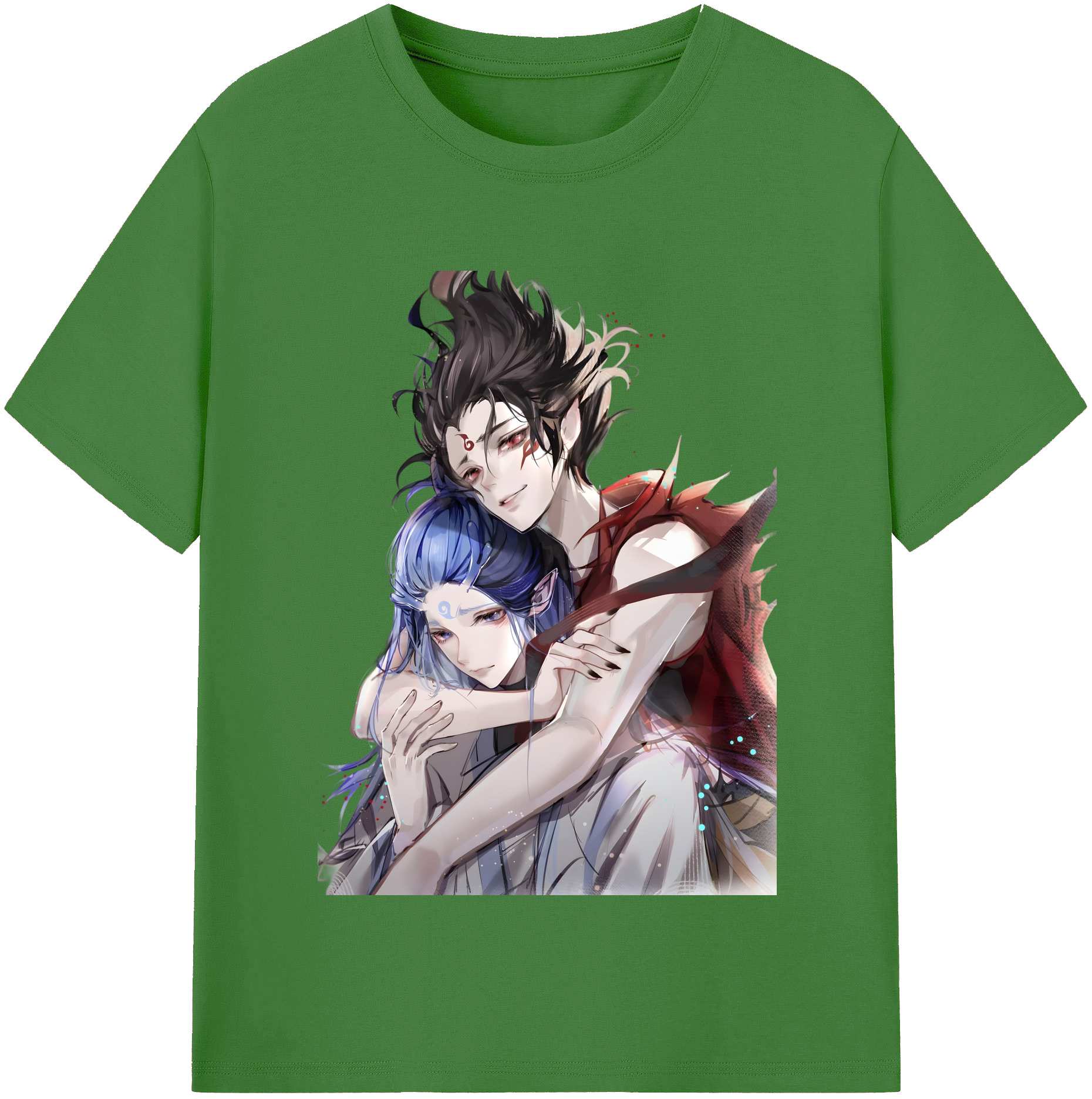 （画像用） Ne Zha 2 ナタ 魔童の大暴れ レディースカジュアルプリントTシャツ（綿100％）